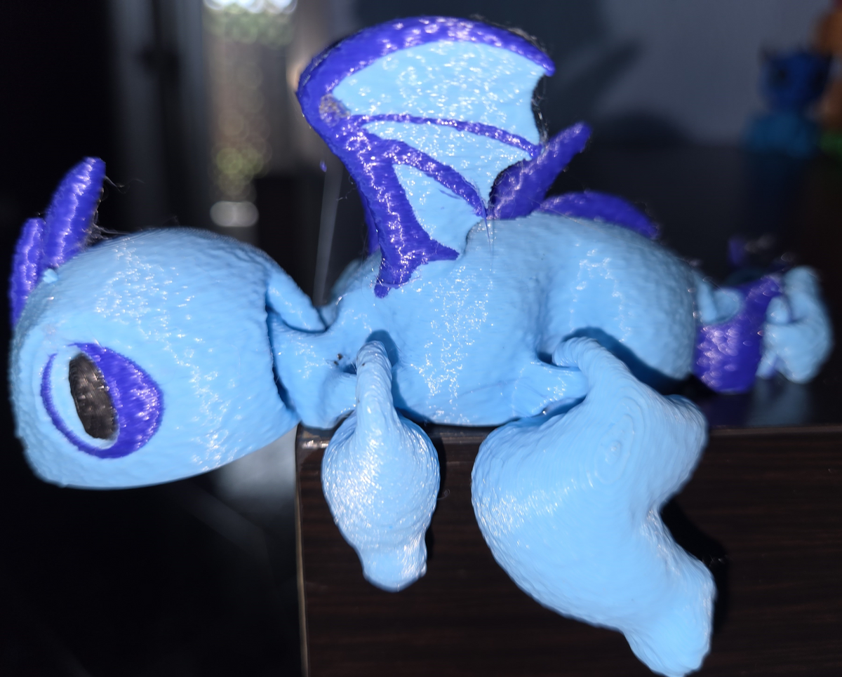 Articulated Dragon Fidget Toy, Fantasy Creature, Dragon Figurine, Castle Option, Desk Pet