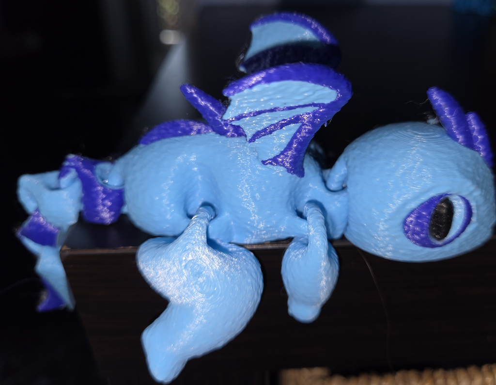 Articulated Dragon Fidget Toy, Fantasy Creature, Dragon Figurine, Castle Option, Desk Pet
