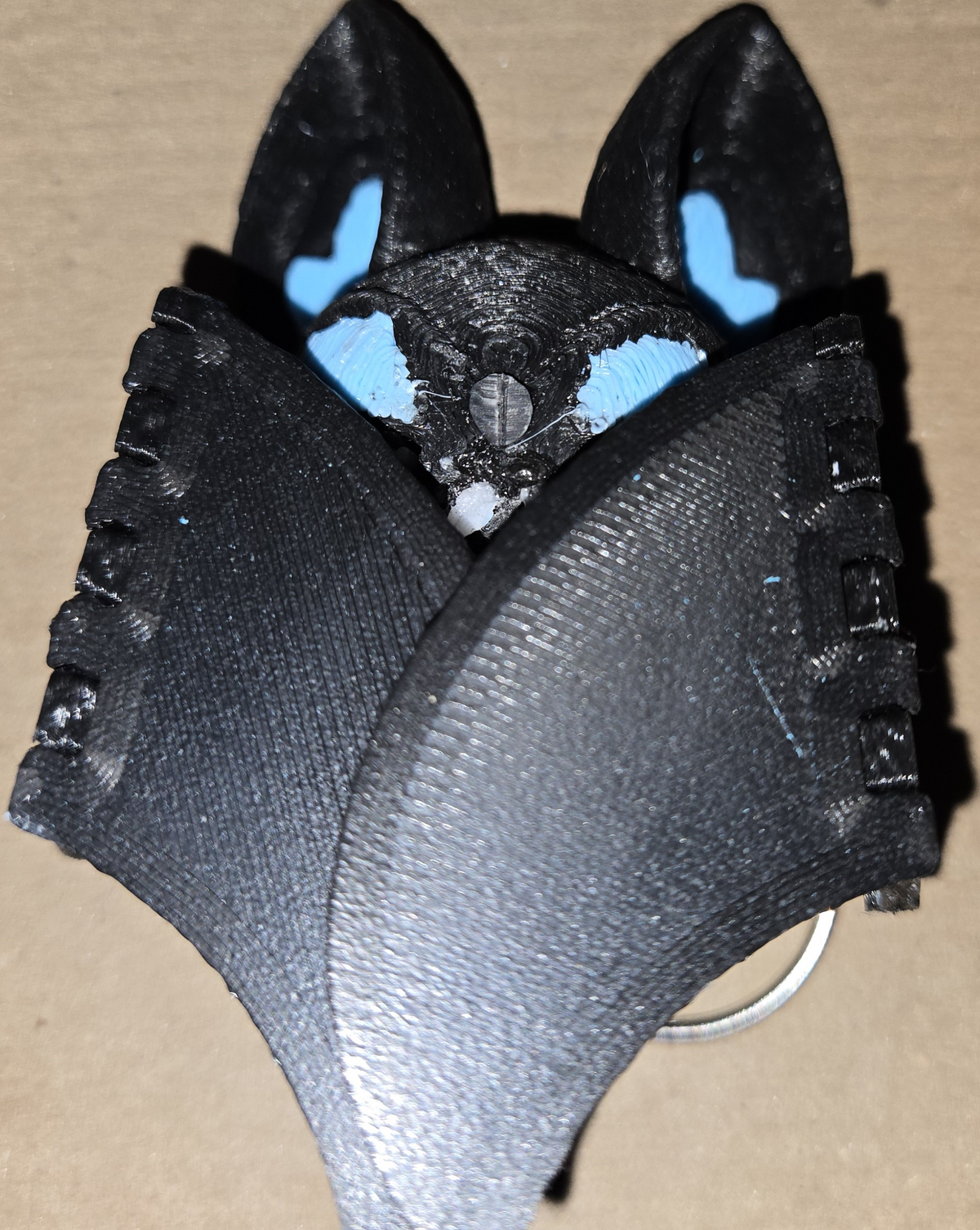 Buff Bat 3D keychain