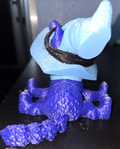 Articulated Cat Figurine | Witch Hat, Scarf, Halloween Decor, Fidget Toy