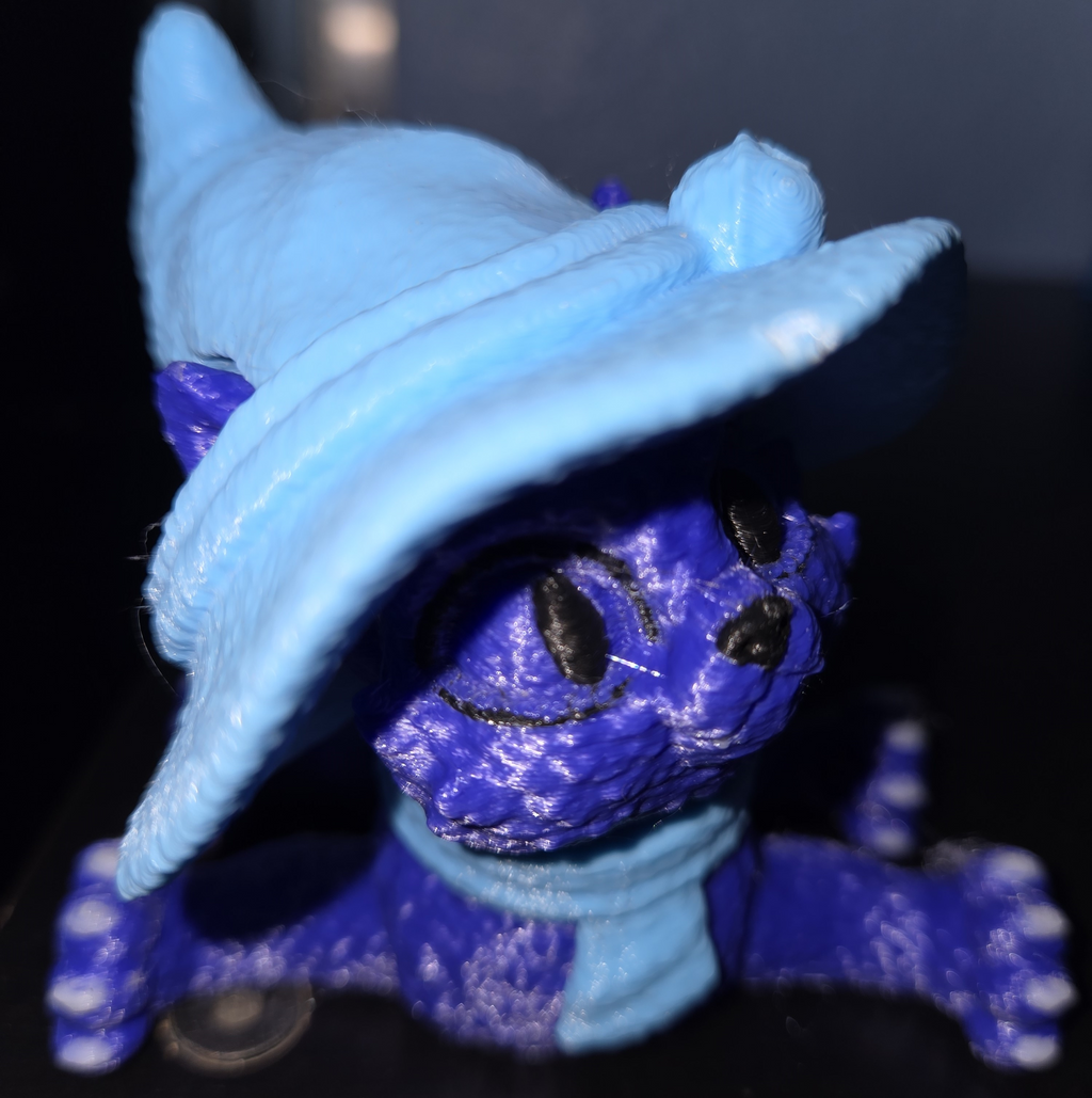 articulated-cat-figurine-witch-hat-scarf-halloween-decor-fidget-toy